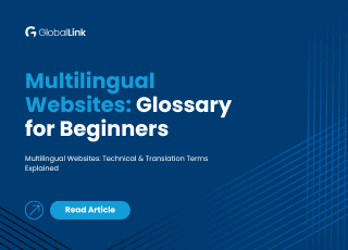 Multilingual Websites: Glossary for Beginners thumbnail